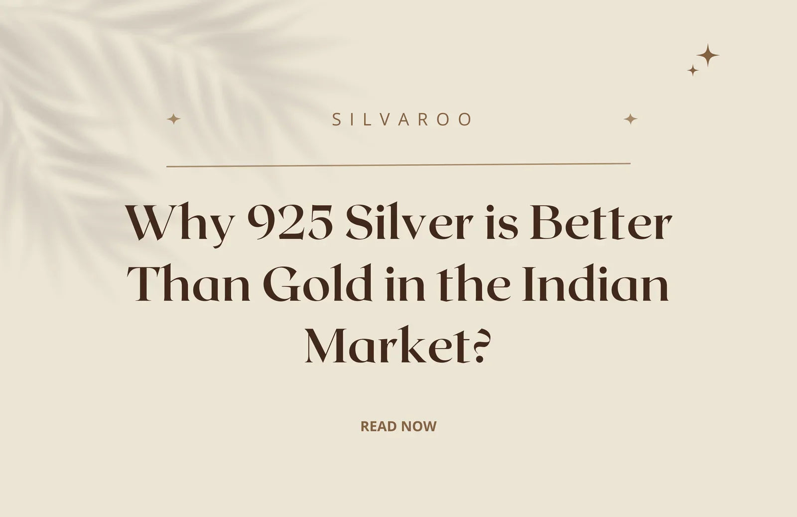 Why 925 Silver is Better Than Gold in the IndianMarket?