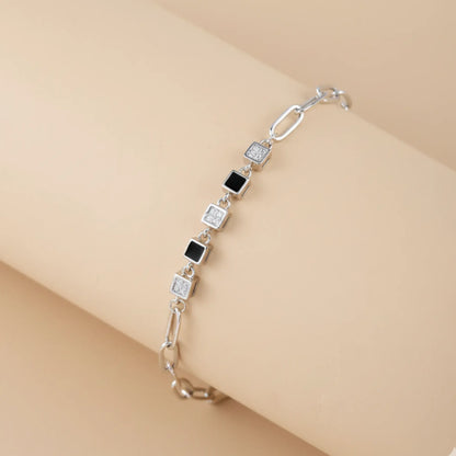 Silver Eterna Link Bracelet