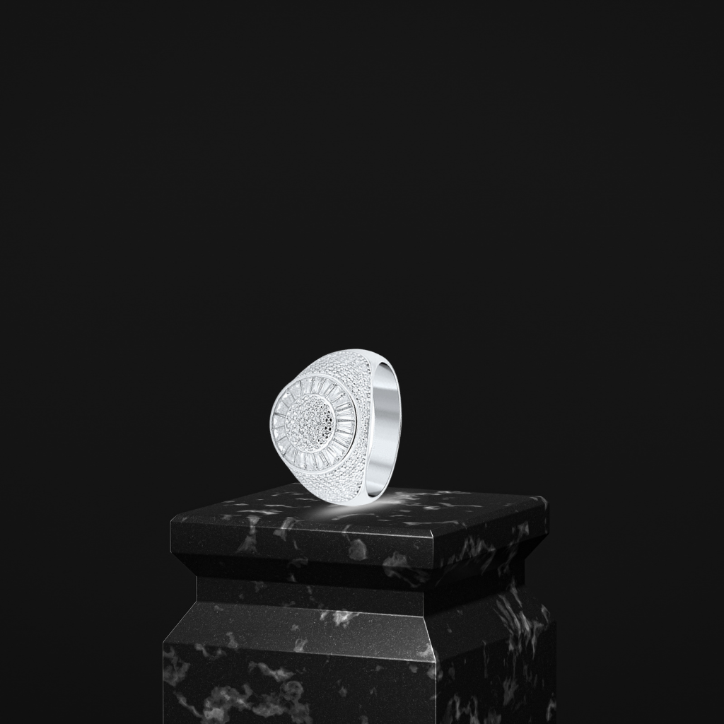 Silver Valiant Ring For Him