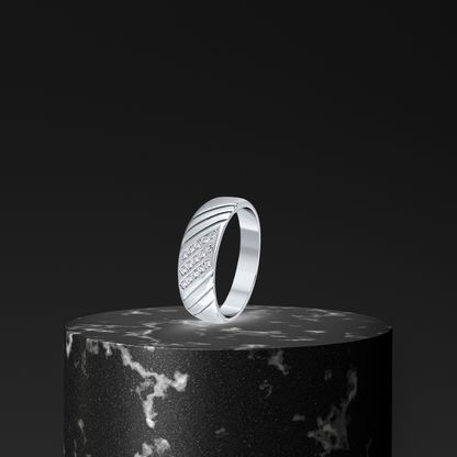 Silver Titan Ring For Him