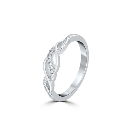 Silver Timeless Sweep Ring