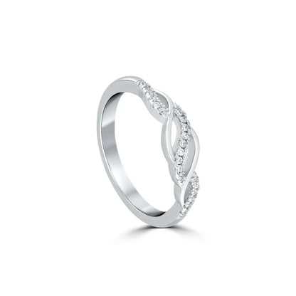Silver Timeless Sweep Ring