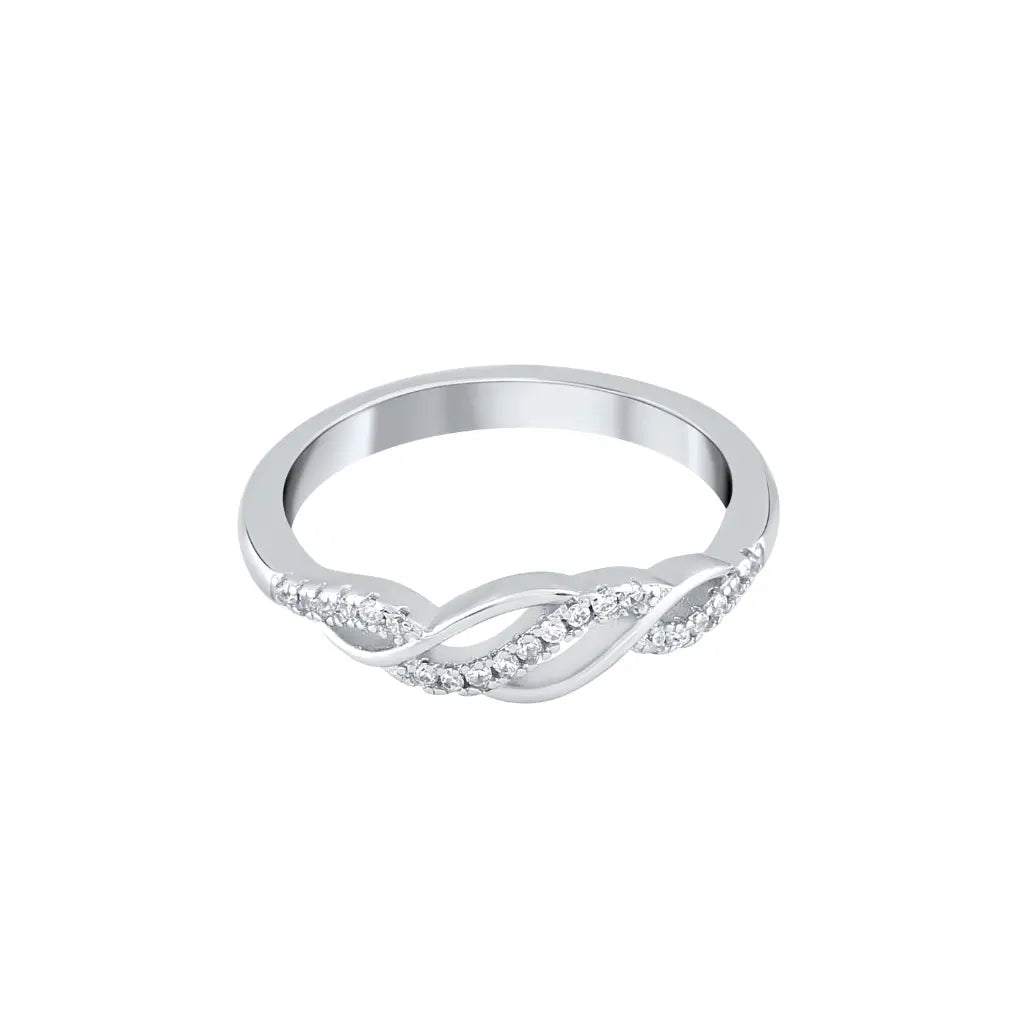 Silver Timeless Sweep Ring