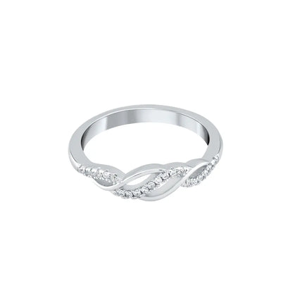 Silver Timeless Sweep Ring