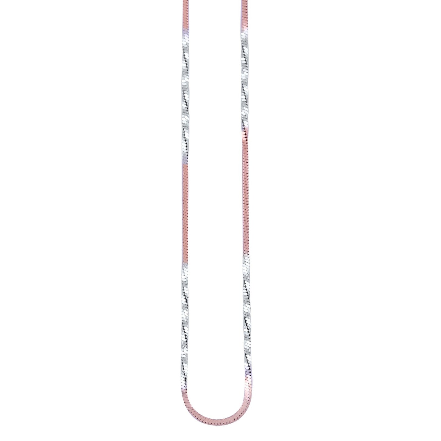 Rose Gold Twisted Fusion Chain