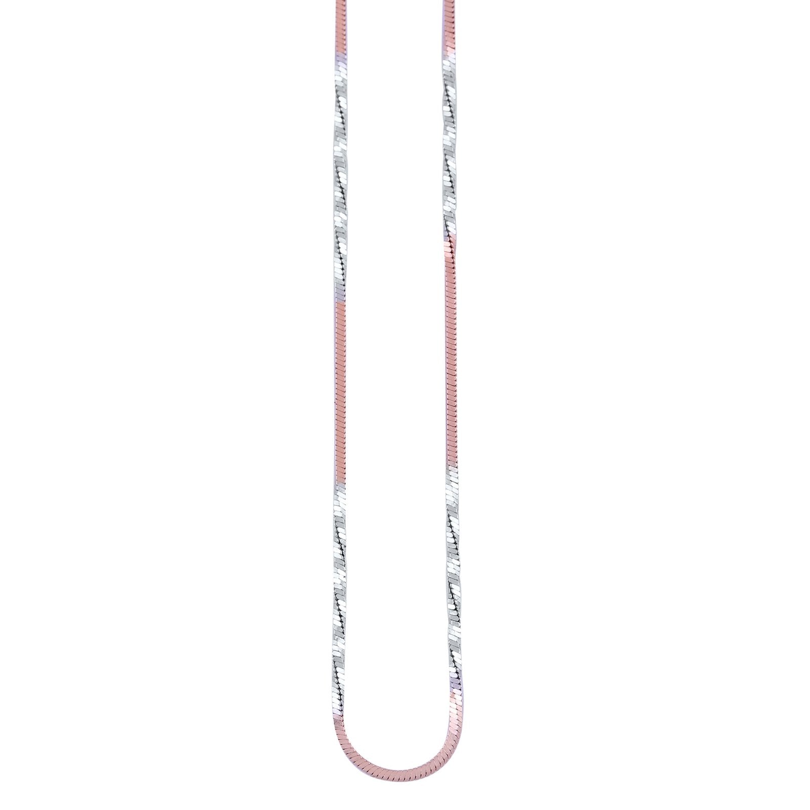 Rose Gold Twisted Fusion Chain