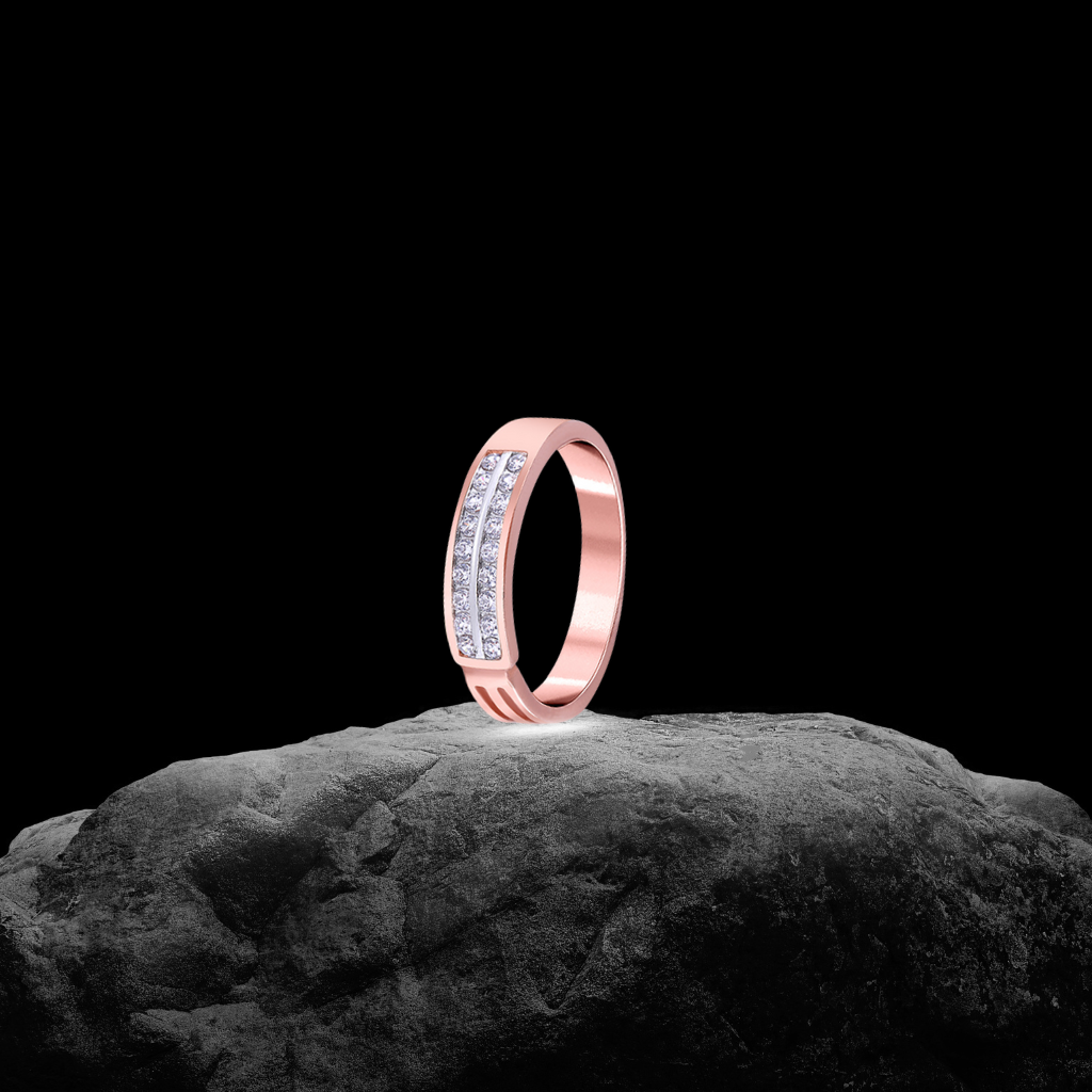 Rose Gold Imperial Band For Him