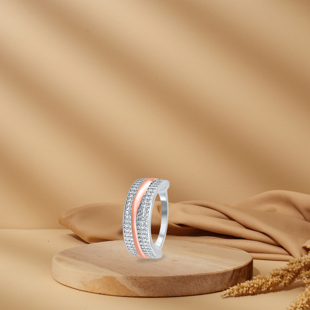 Silver Blush Ring