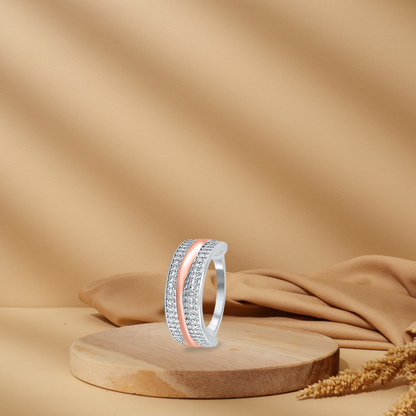 Silver Blush Ring