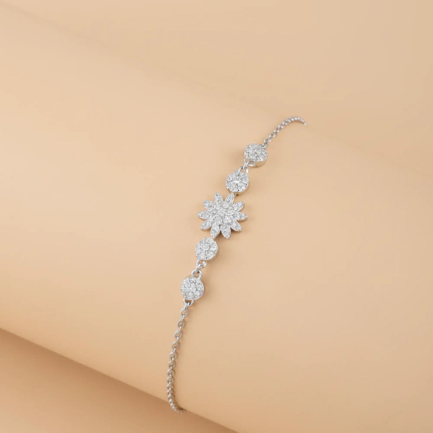 Silver Petalia Bracelet