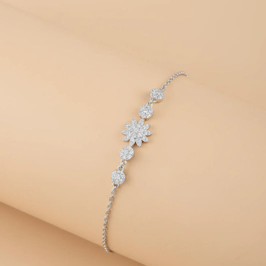 Silver Petalia Bracelet