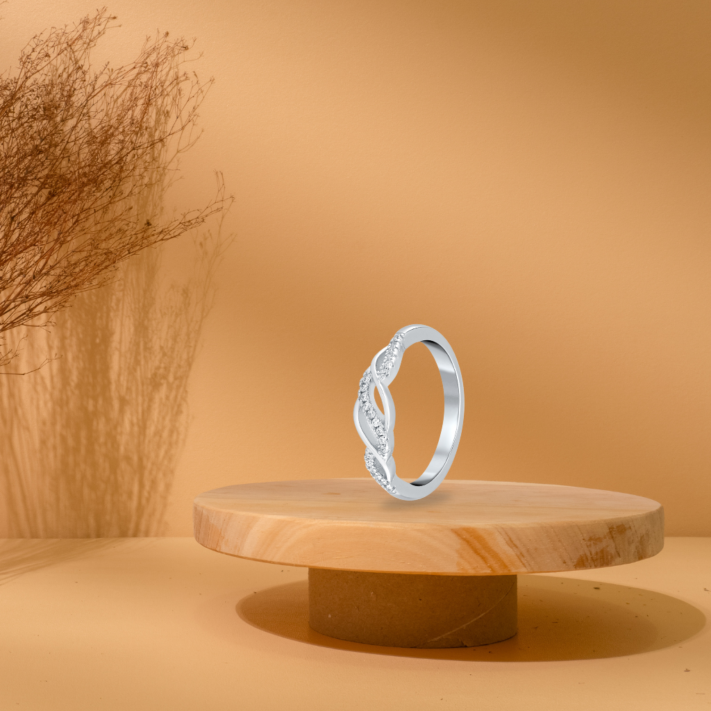 Silver Timeless Sweep Ring