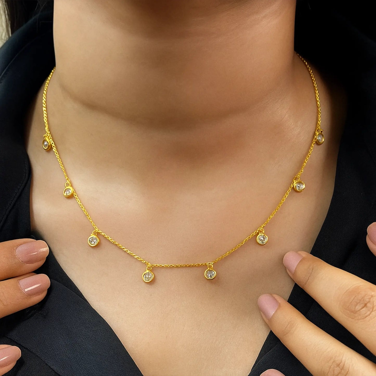 Golden Queens Necklace