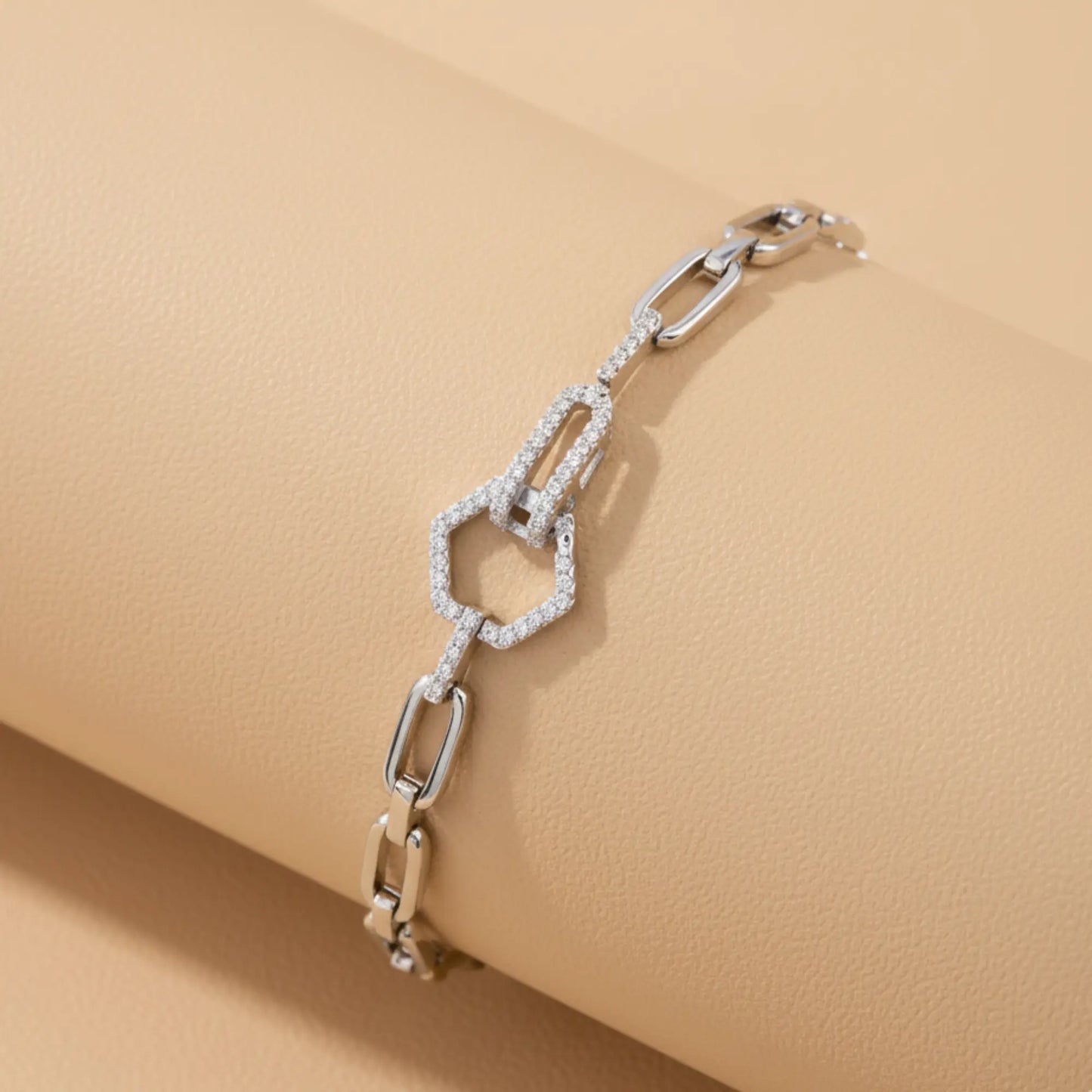 Silver Link Chain Bracelet