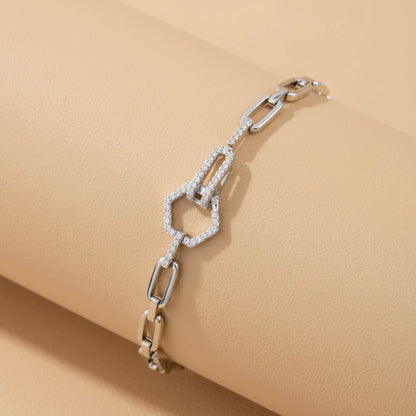 Silver Link Chain Bracelet
