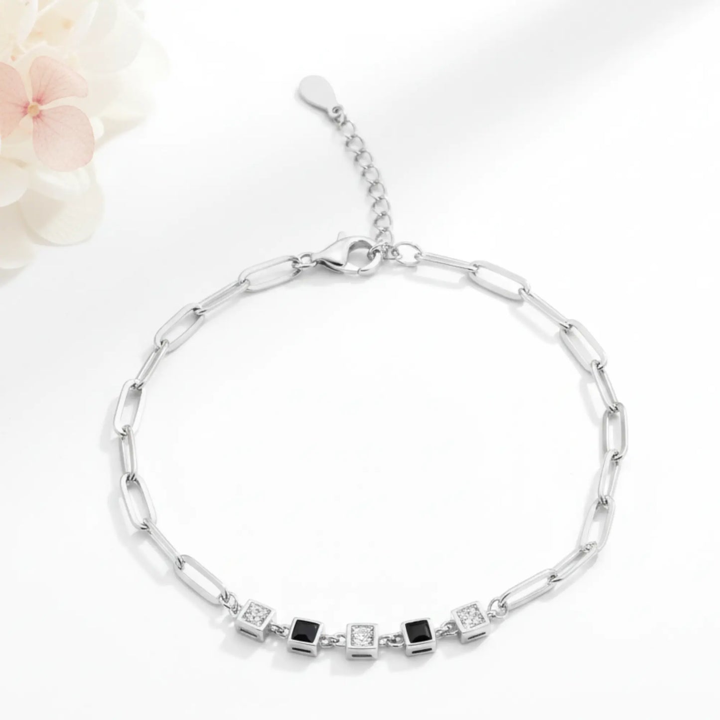 Silver Eterna Link Bracelet