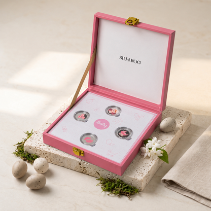 Baby Welcome Silver Coin Gift Kit