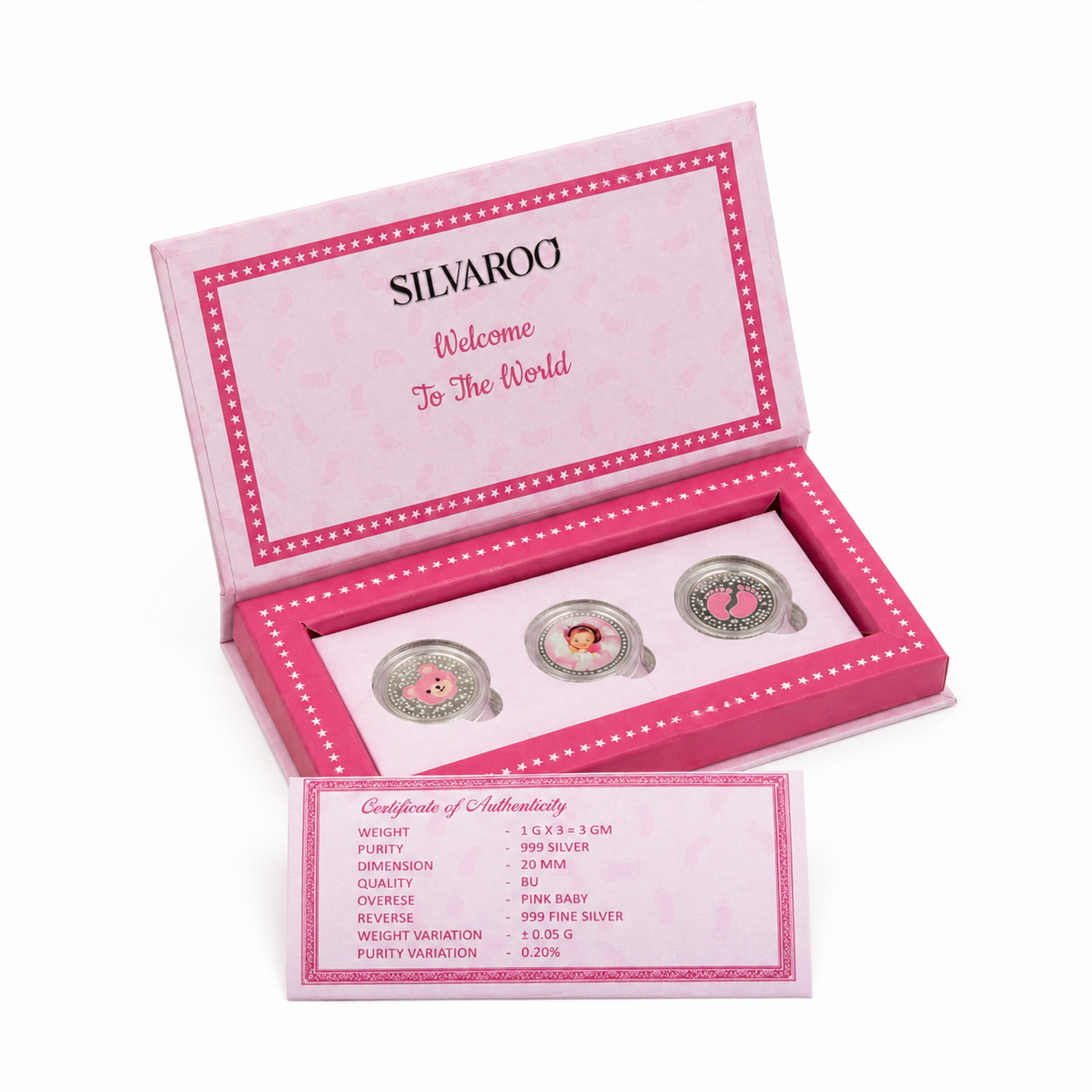 Silver Baby Welcome Kit