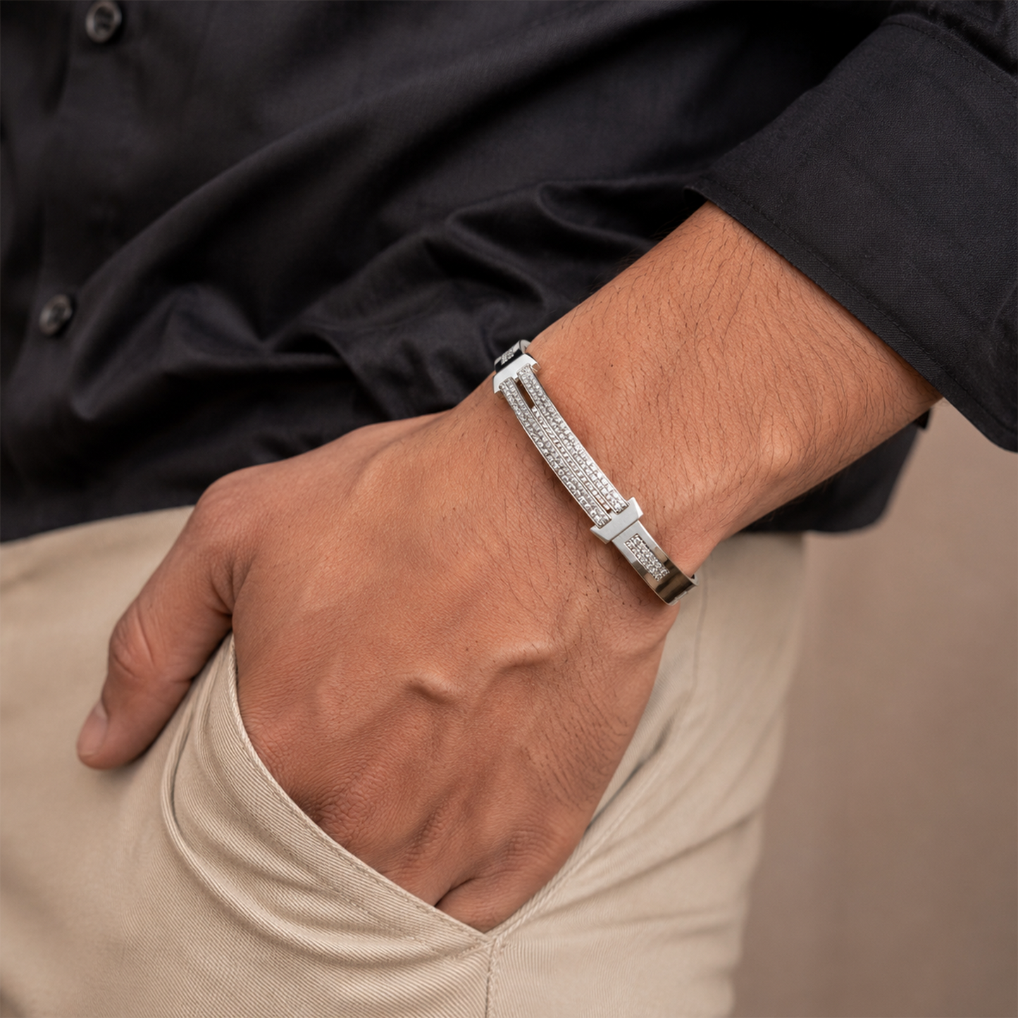 Silver Twin Spark Kada