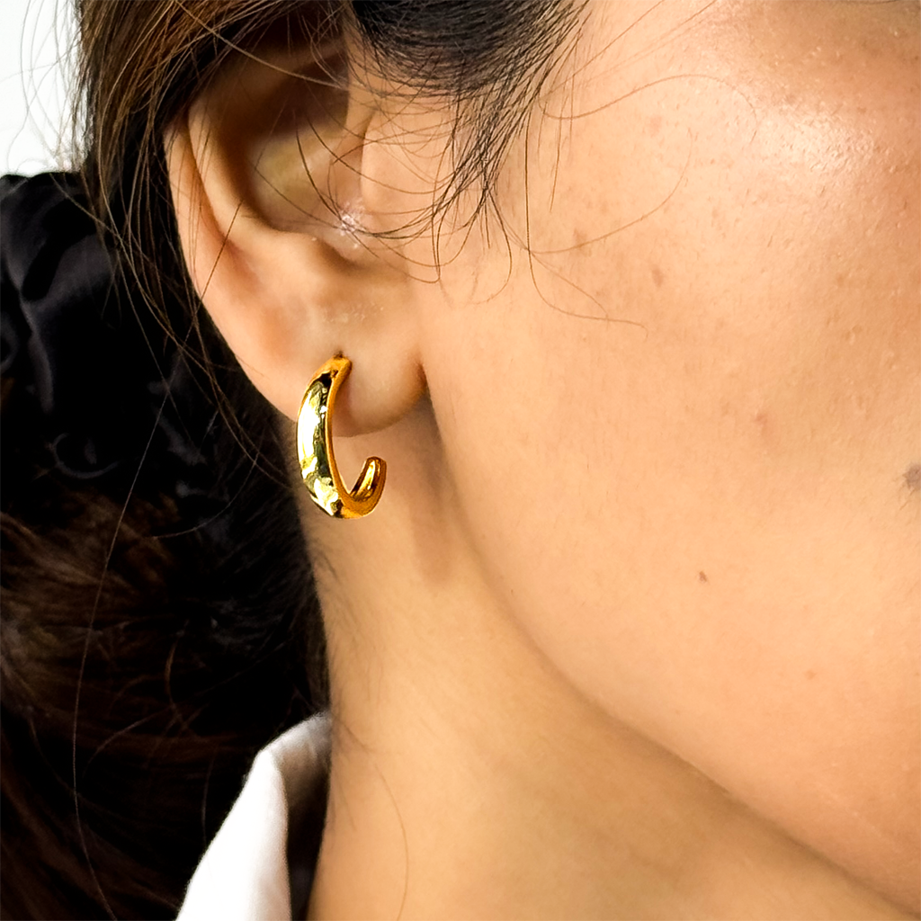 Classic Golden Hoop Earrings