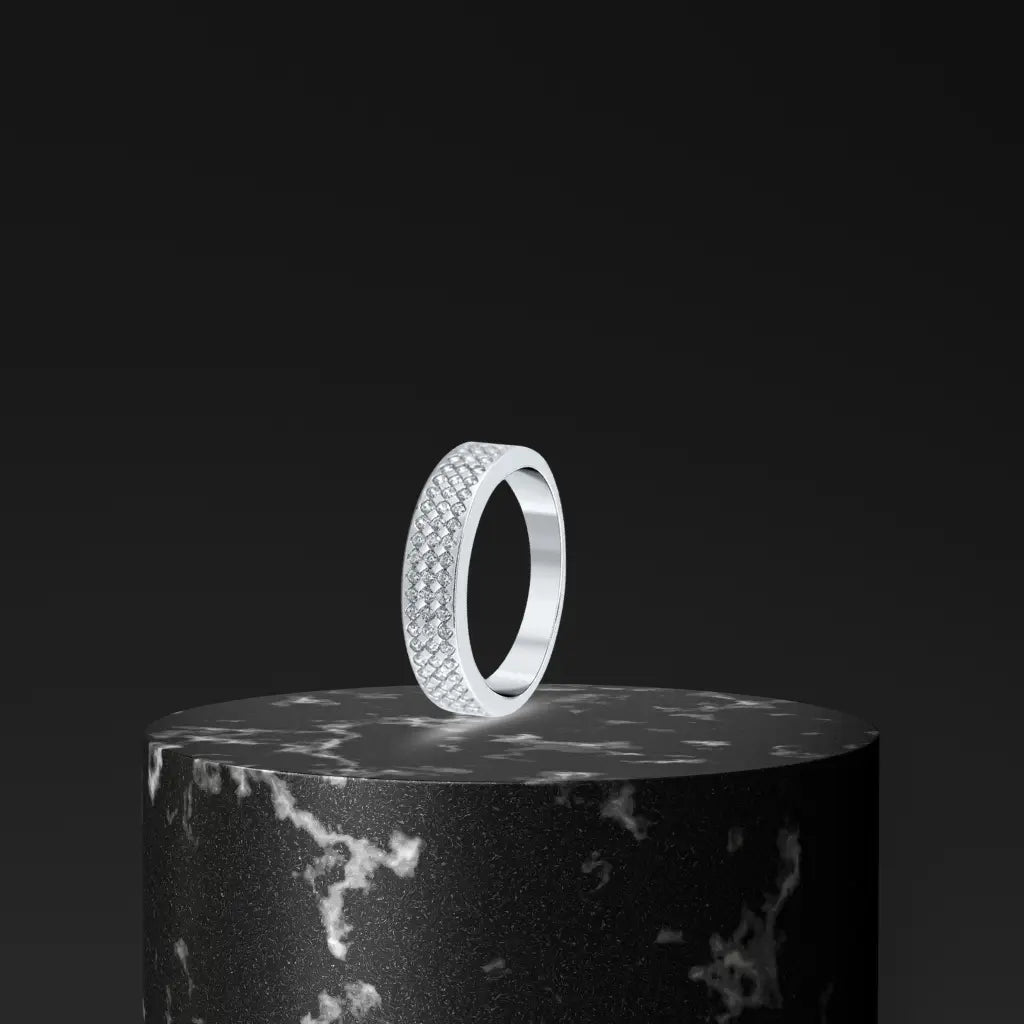 Silver Classic Prestige Band For Him