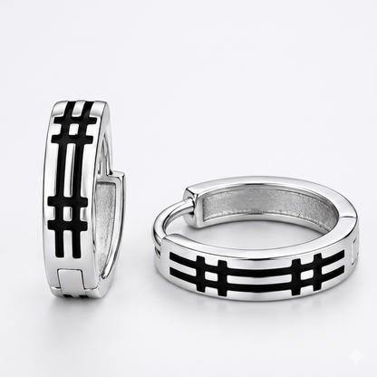 Crosshatch Pattern HuggieHoop