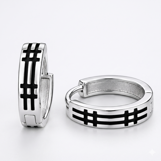 Crosshatch Pattern HuggieHoop