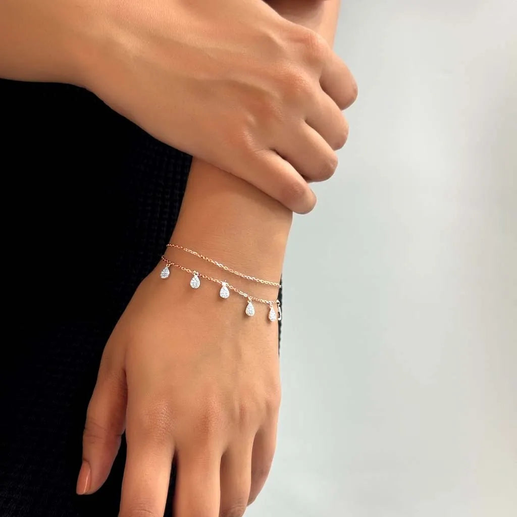 Silver Opulent Charms Bracelet