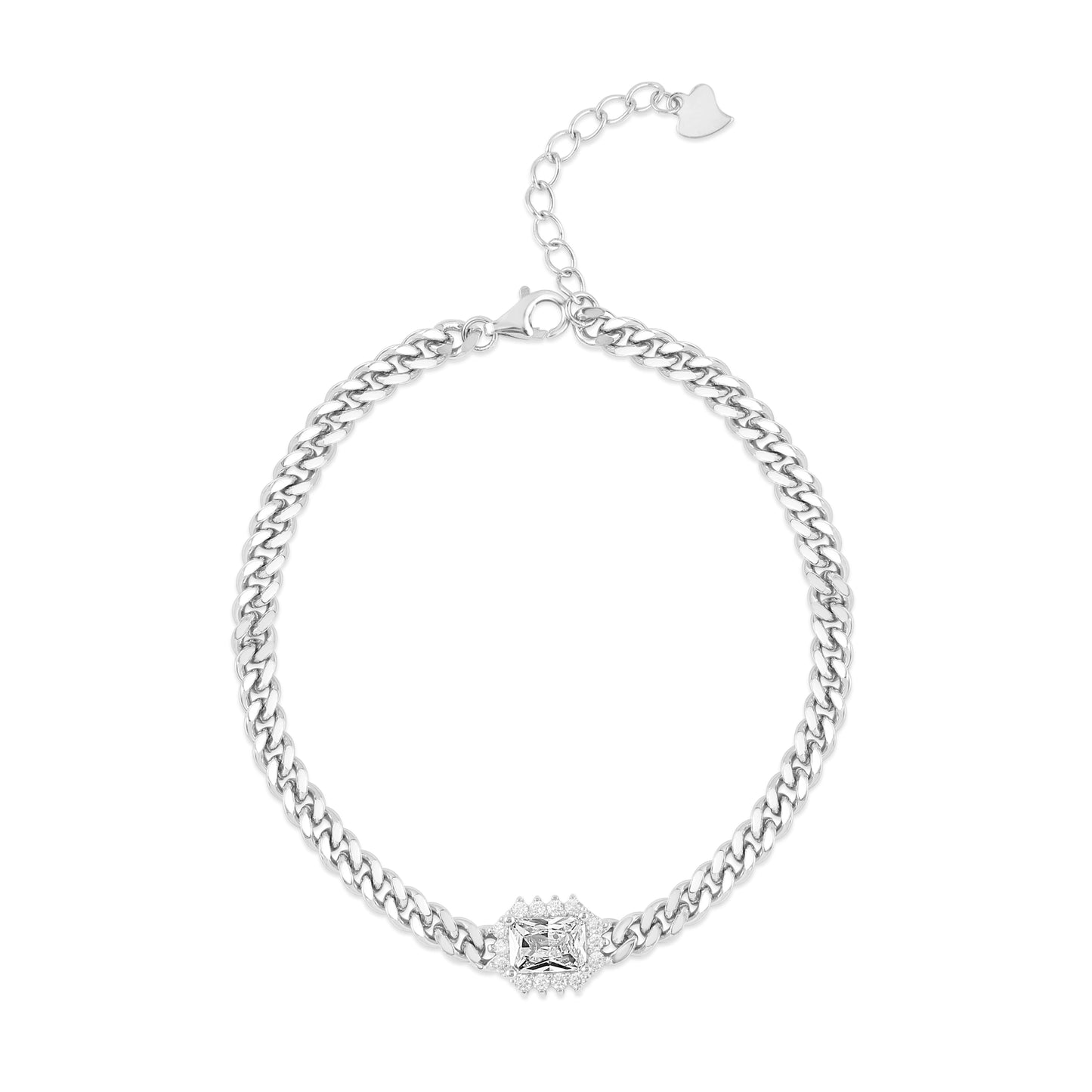 Silver Claasic Link Bracelet