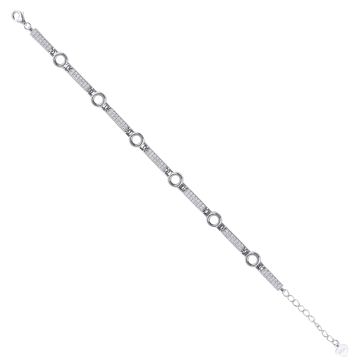 Silver Sleek Link Bracelet