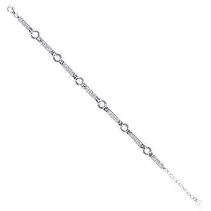 Silver Sleek Link Bracelet