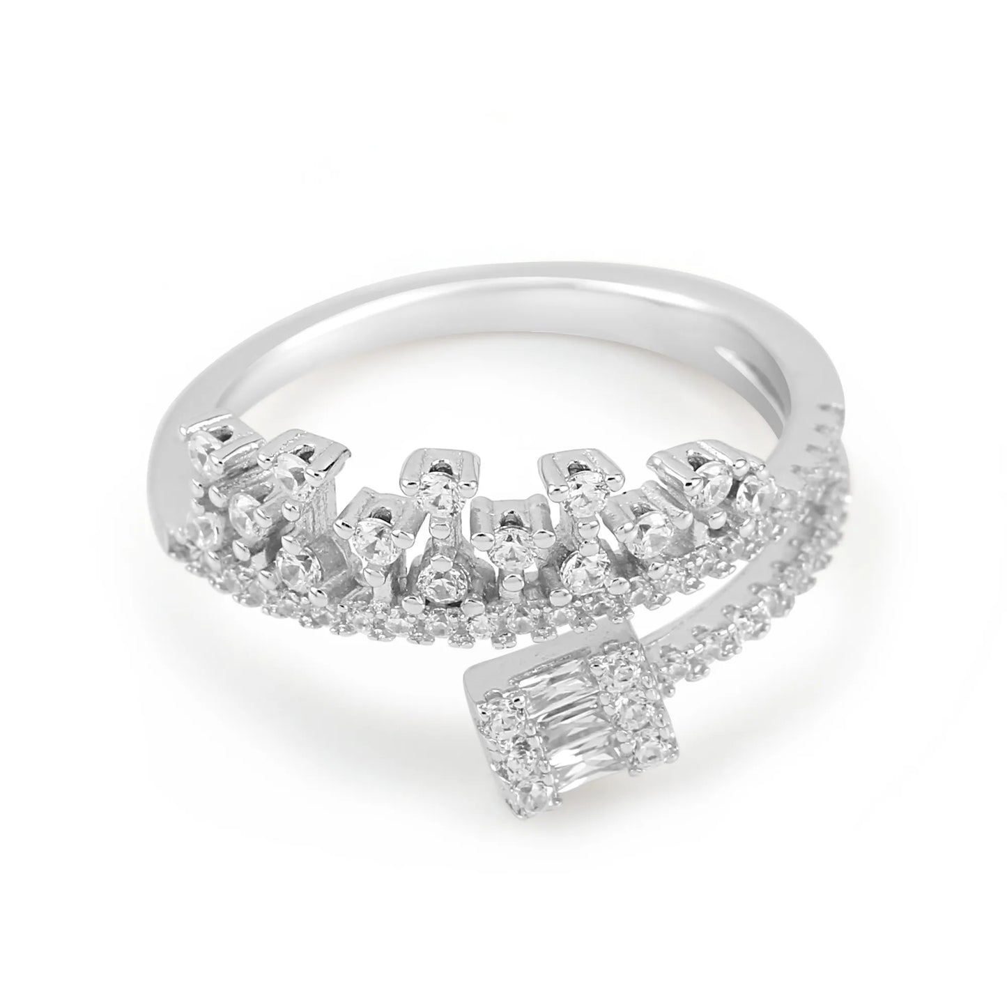 Silver Startrail Ring