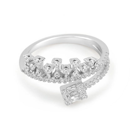 Silver Startrail Ring