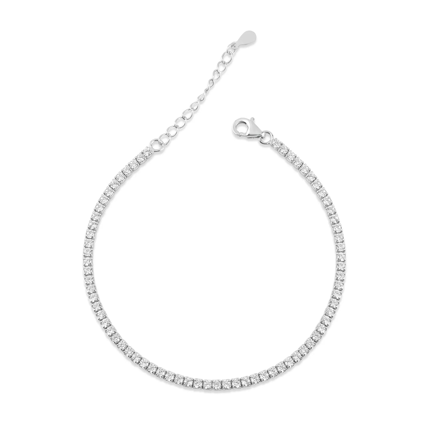 Silver Tennis Bracelet