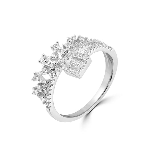 Silver Startrail Ring