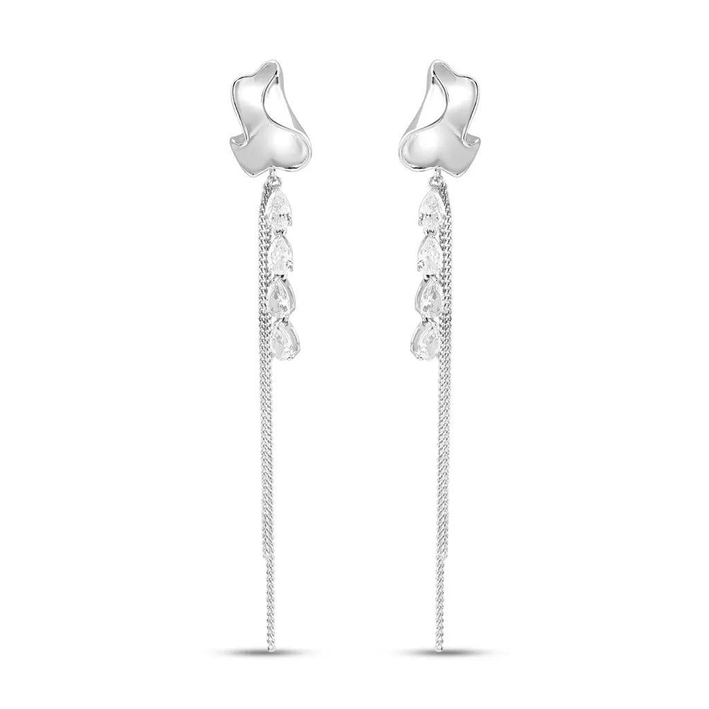 Silver Twilight Tails Earrings