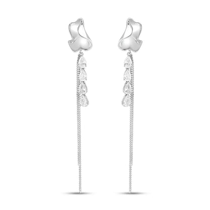 Silver Twilight Tails Earrings