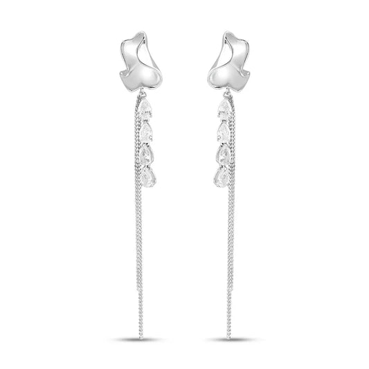 Silver Twilight Tails Earrings