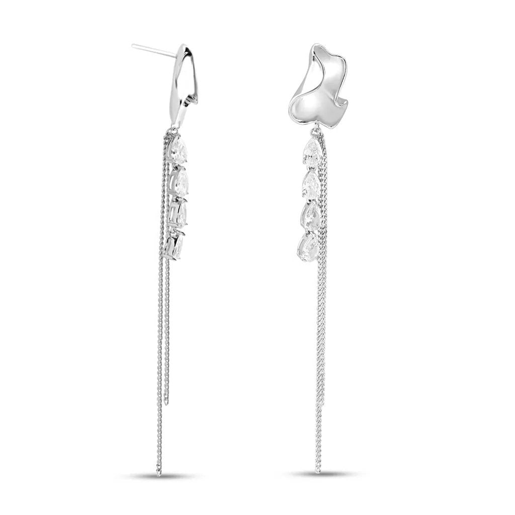 Silver Twilight Tails Earrings