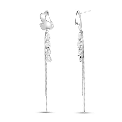 Silver Twilight Tails Earrings
