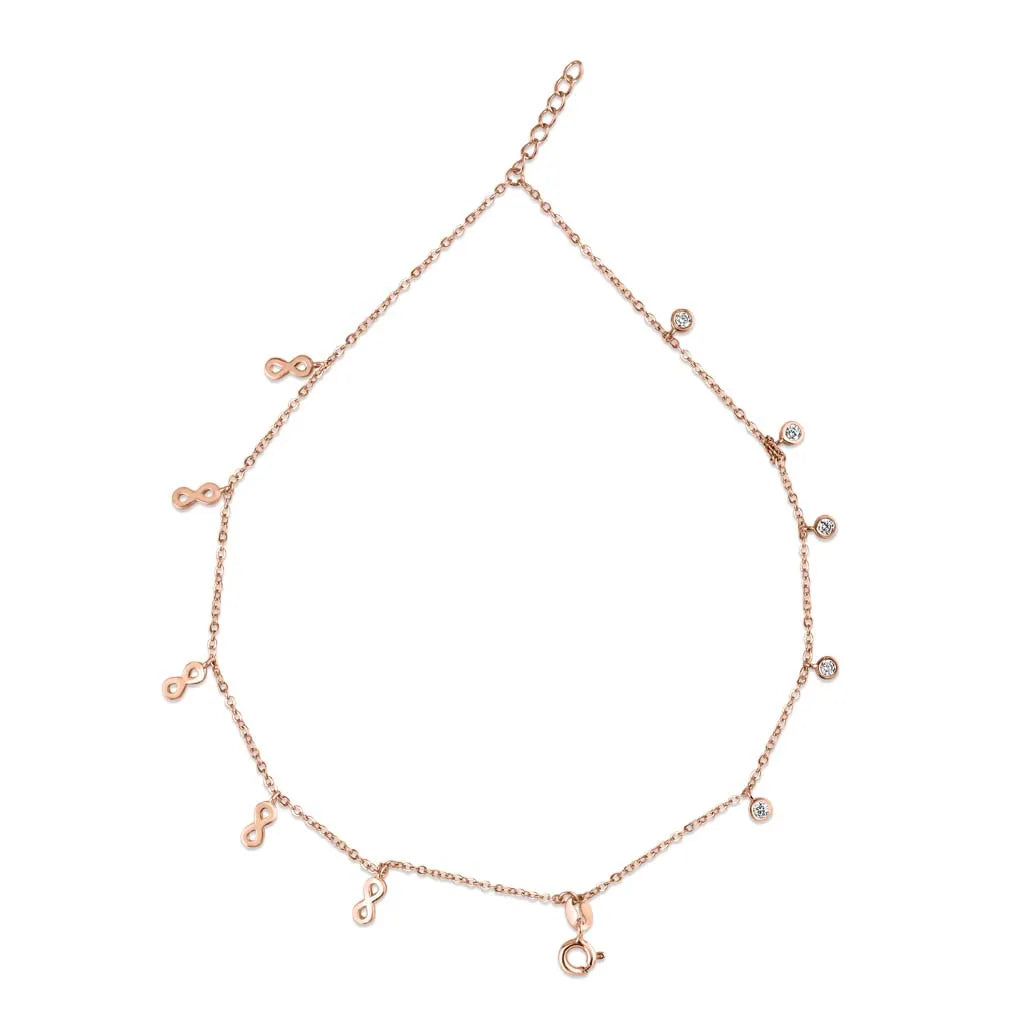 Rose Gold Infinite Grace Bracelet
