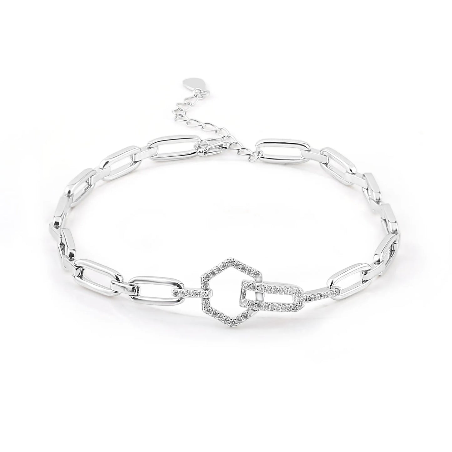 Silver Link Chain Bracelet
