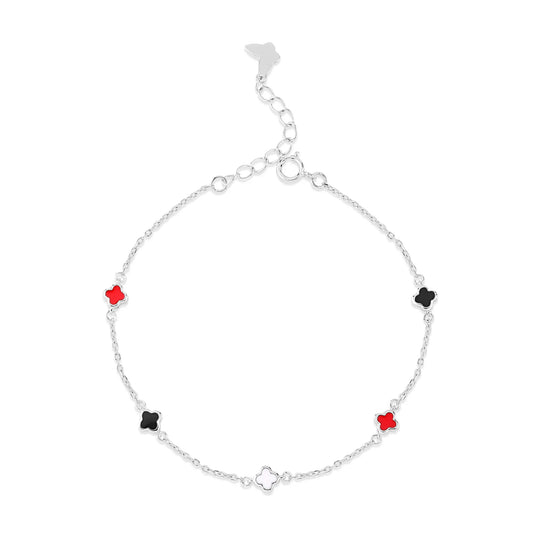 Silver Colora Bloom Bracelet