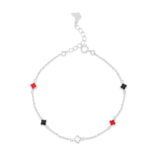 Silver Colora Bloom Bracelet