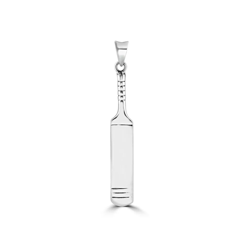 Silver Victory Bat Pendant For Him