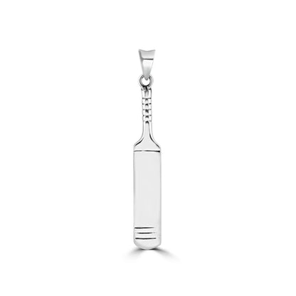 Silver Victory Bat Pendant For Him