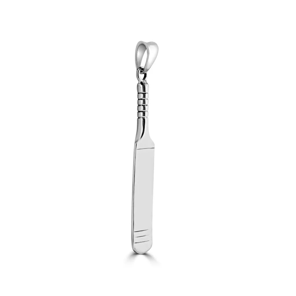 Silver Victory Bat Pendant For Him