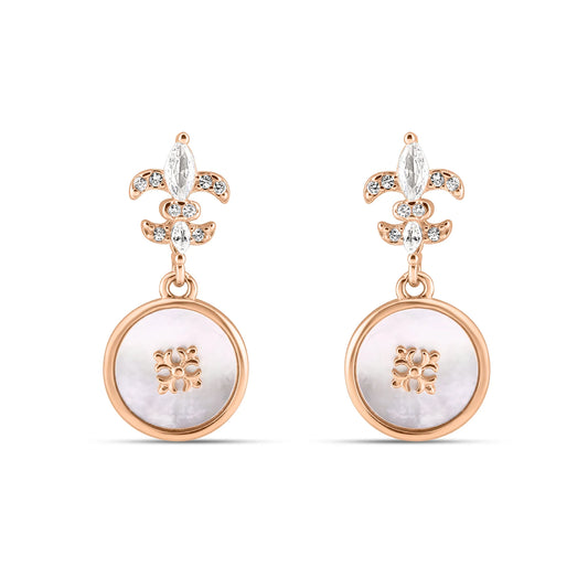 Rose Gold Florisse Earrings