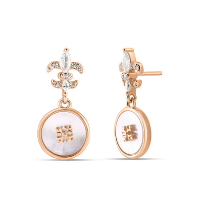 Rose Gold Florisse Earrings