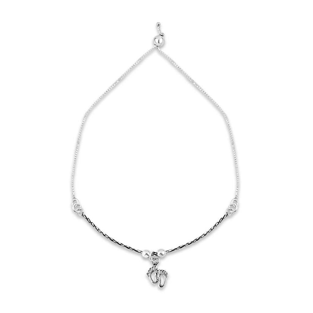 Silver Tiny Tales Anklet